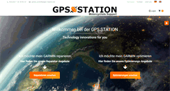 Desktop Screenshot of gps-station.net